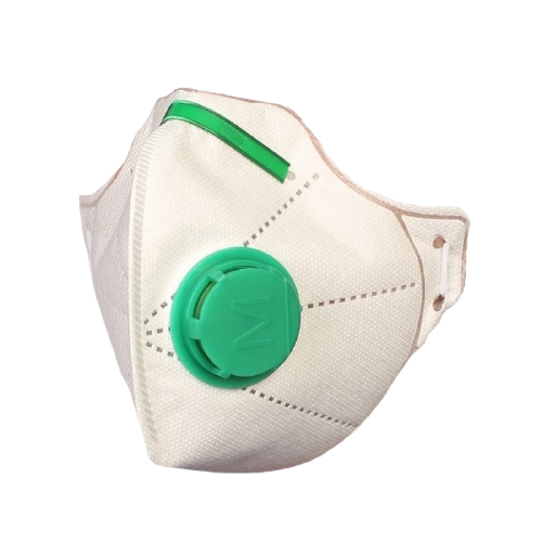 Фільтрувальна Півмаска Мікрон FFP1 з клапаном видиху